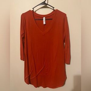 3/4 sleeve Zenana v-neck